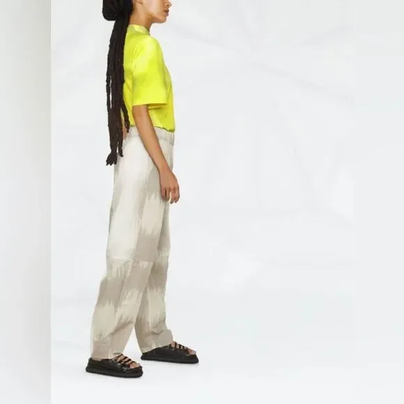 NEW GANNI curved shell barrel leg trousers - Picture 7 of 12